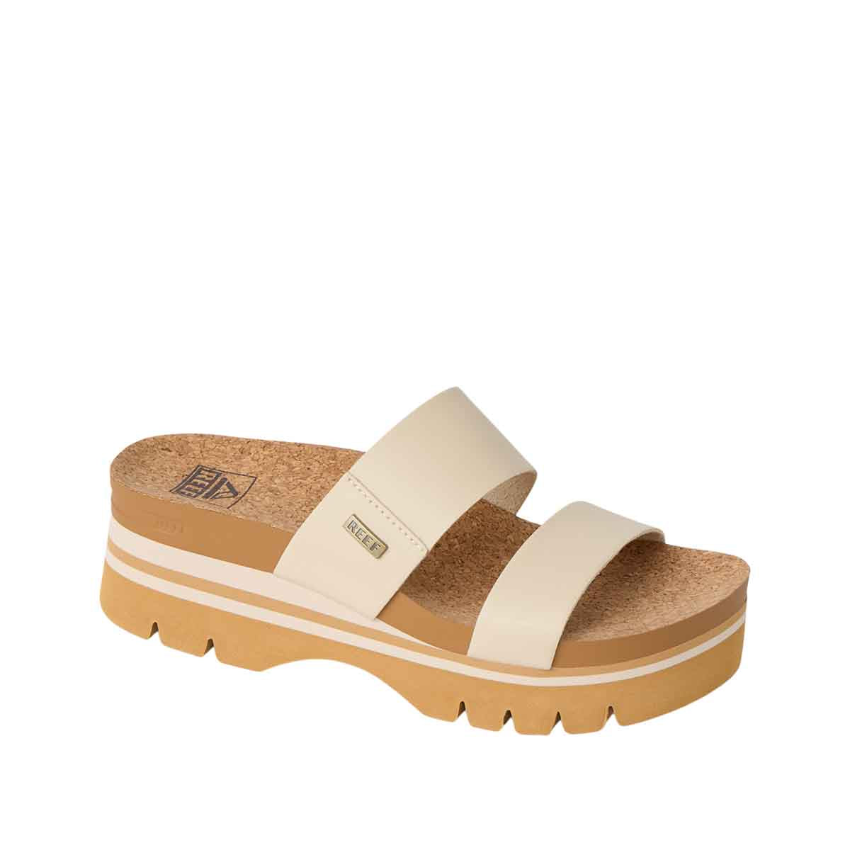 Reef Cushion Vista Higher Vintage Tan כפכפי ריף לנשים