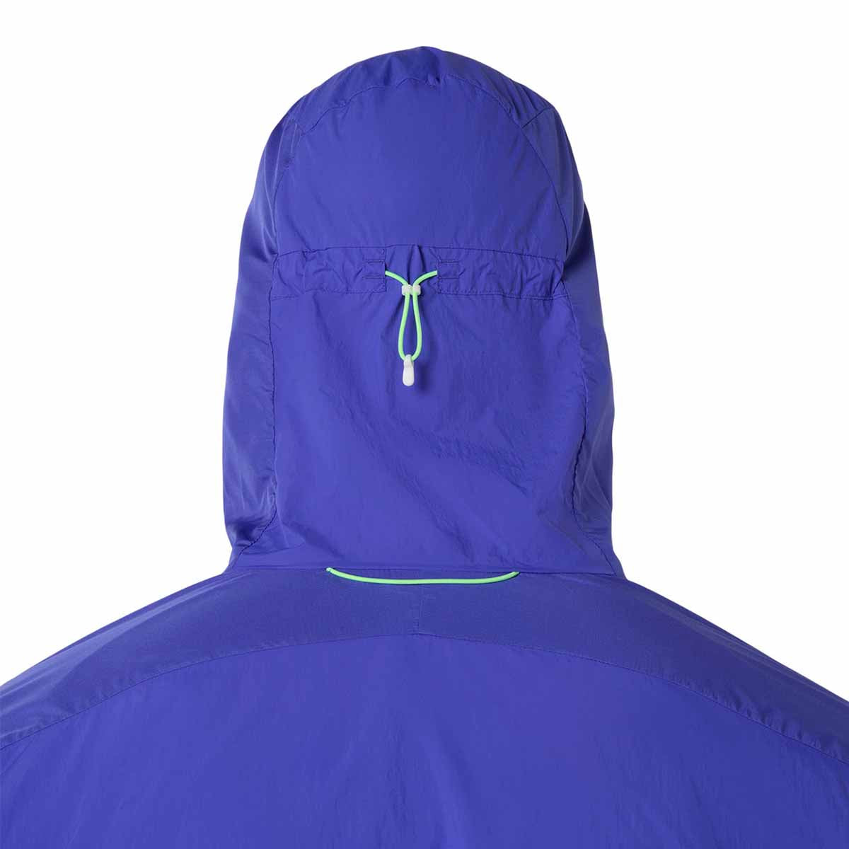 Asics Road Packable Jacket Men Cobalt Burst Illuminate Green ג'קט גברים לריצה