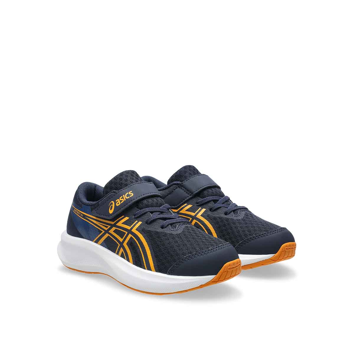 Asics Patriot 14 PS Kids Midnight Yamabuki נעלי ריצה פטריוט 14 לילדים