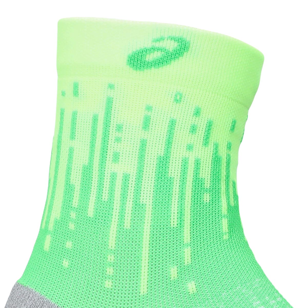 Asics Performance Run Sock Quarter Illuminate Green Unisex גרבי ריצה אסיקס