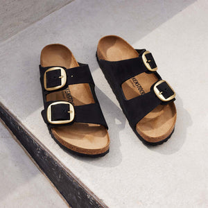 Birkenstock Arizona Big Buckle Black כפכפי בירקשנטוק אריזונה לנשים