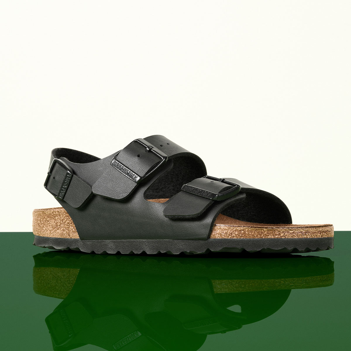 Birkenstock Milano Black בירקנשטוק סנדלי גברים שחור