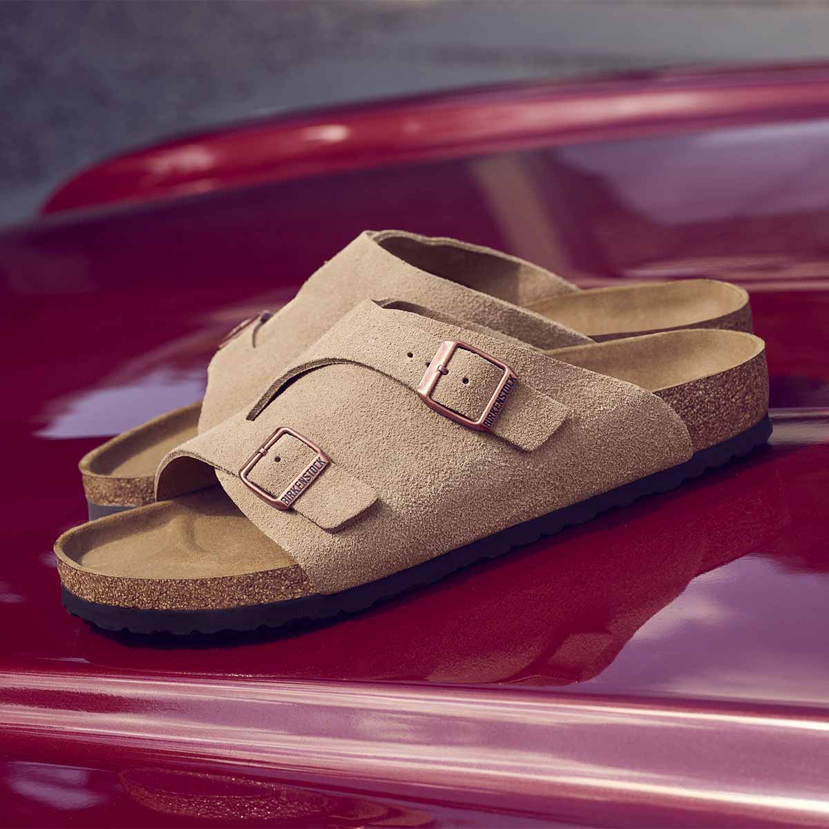 Birkenstock Zurich tsupe suede כפכפי ציריך זמש טיופ