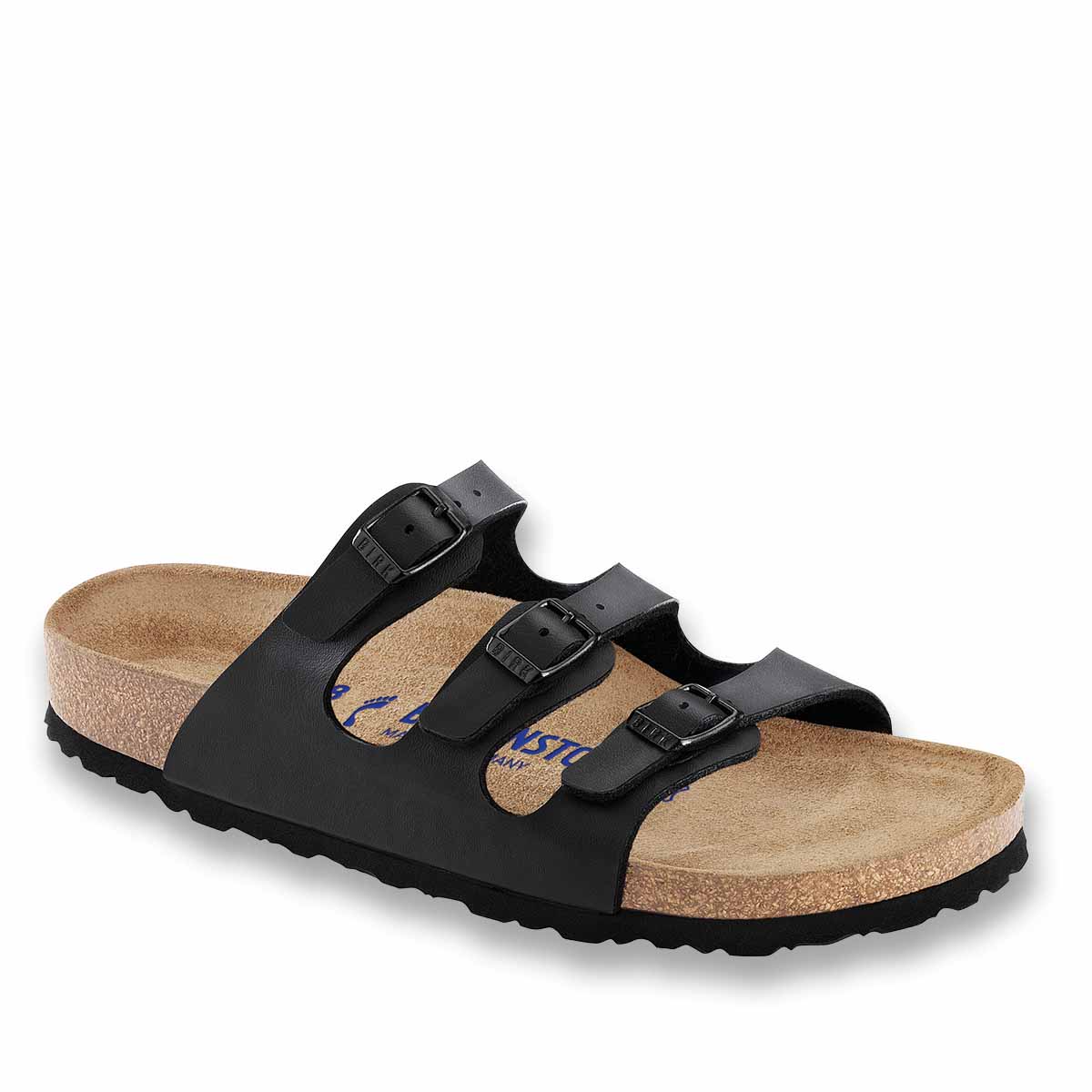 Birkenstock Florida Black כפכפי בירקנשטוק פלוריה לנשים