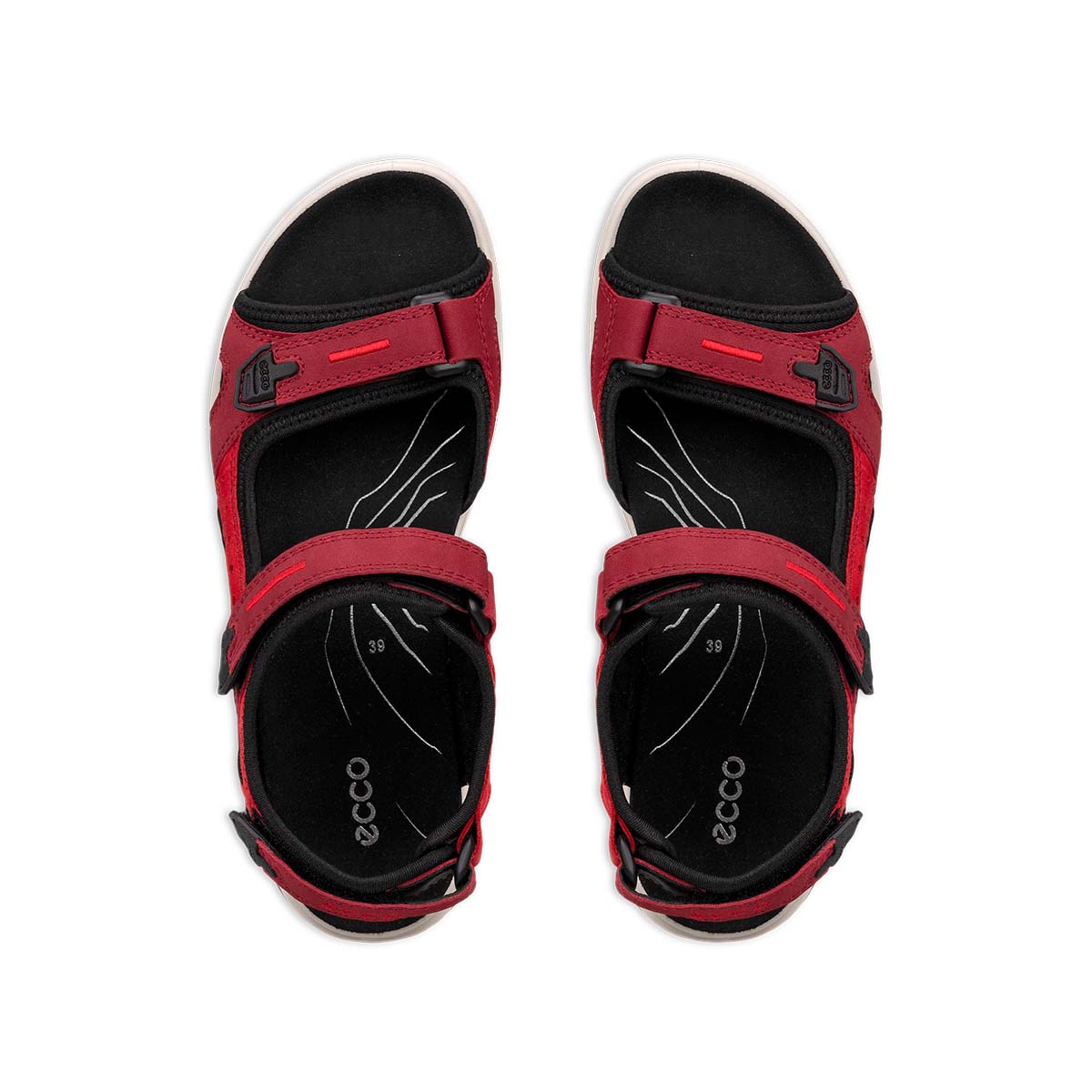 Ecco Offroad Brick Chili Red סנדלי אקו אופרוד אדום לנשים