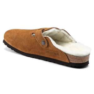 Boston Sheepskin Mink בוסטון פרווה מינק בירקנשטוק כפכפי נשים