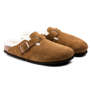 Boston Sheepskin Mink בוסטון פרווה מינק בירקנשטוק כפכפי נשים