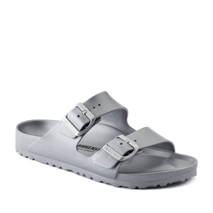 Birkenstock Arizona Eva Metallic Silver כפכפי בירקנשטוק לנשים אריזונה