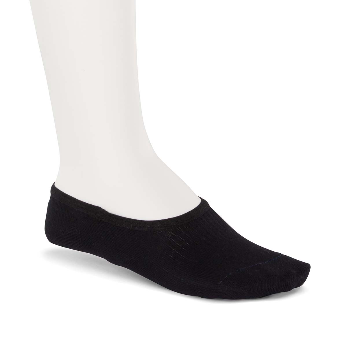 Birkenstock Cotton Sole Invisible W Black GOTS גרבי נשים בירקנשטוק