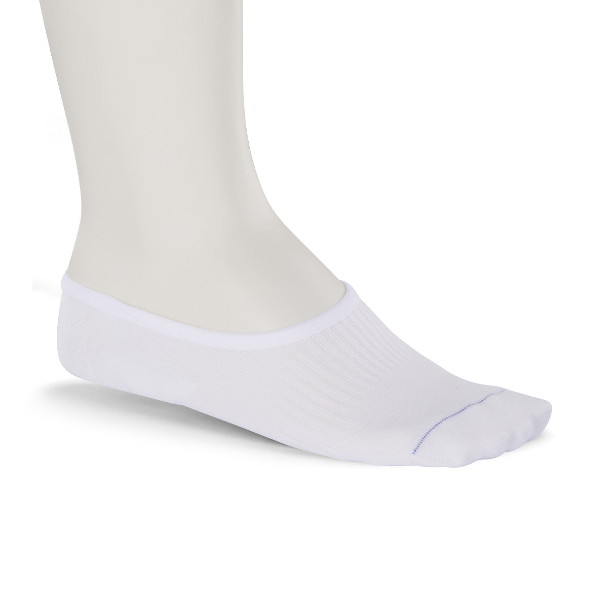 Birkenstock Cotton Sole Invisible GOTS White גרבי בירקנשטוק קצרות