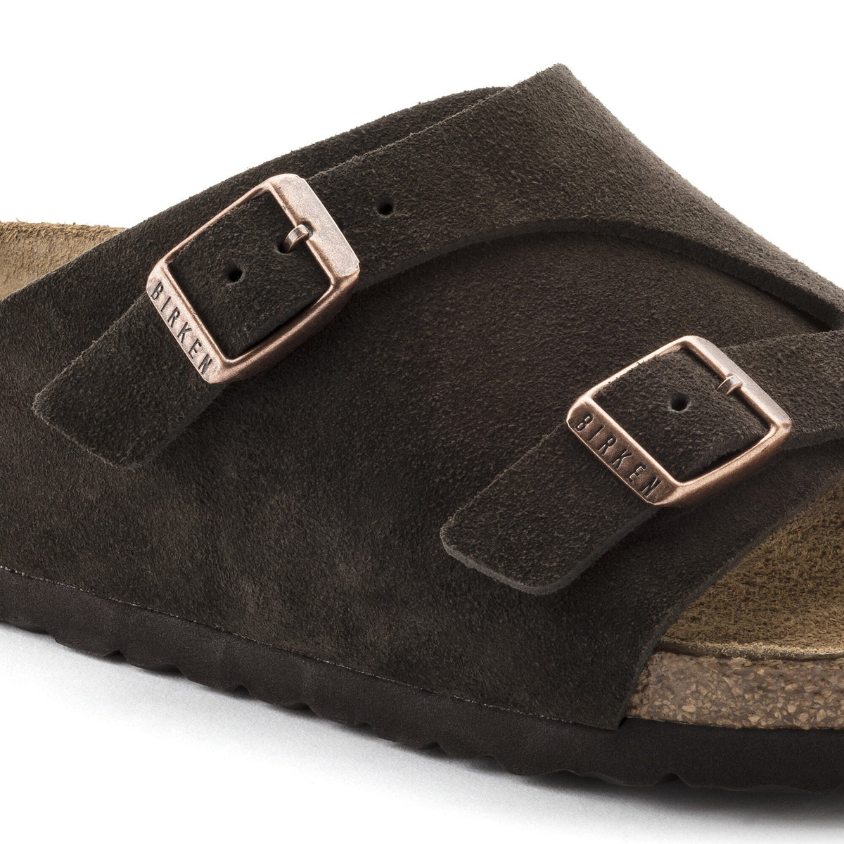 Birkenstock Zurich SFB VL Mocha כפכפי בירקנשטוק לגברים ציריך מוקה