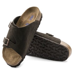 Birkenstock Zurich SFB VL Mocha כפכפי בירקנשטוק לגברים ציריך מוקה