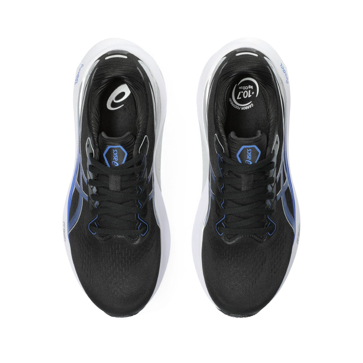 Asics Gel Kayano 30 Men Black Illusion Blue נעלי אסיקס לגברים