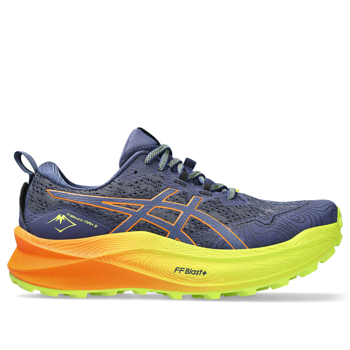 Asics Trabuco Max 2 Men Deep Ocean Bright Orange נעלי אסיקס לגברים