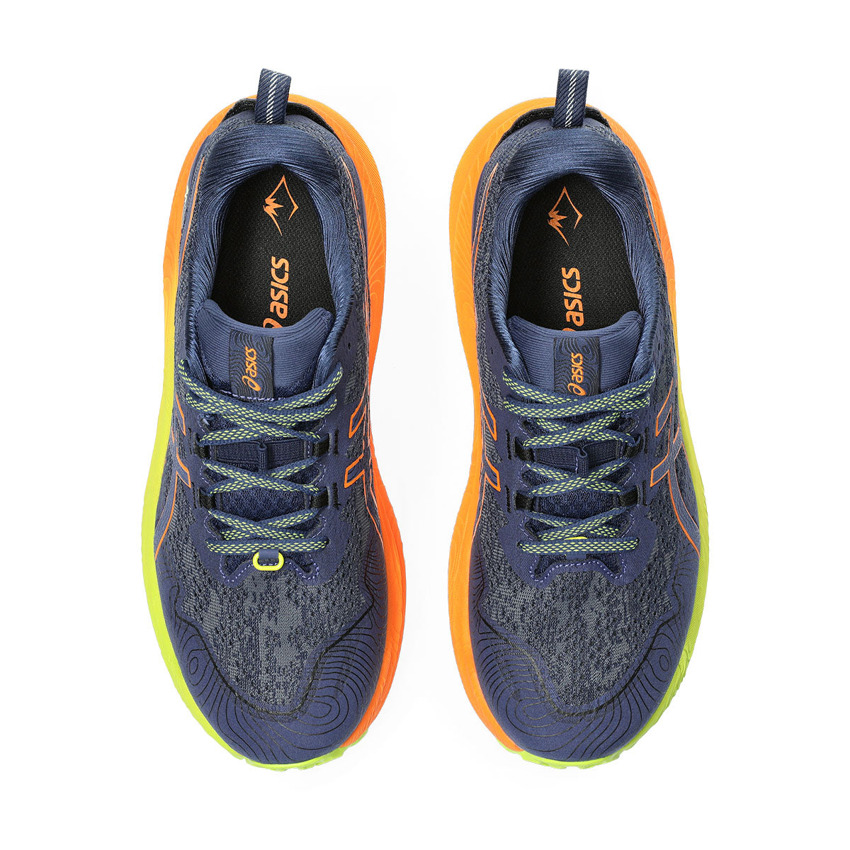 Asics Trabuco Max 2 Men Deep Ocean Bright Orange נעלי אסיקס לגברים