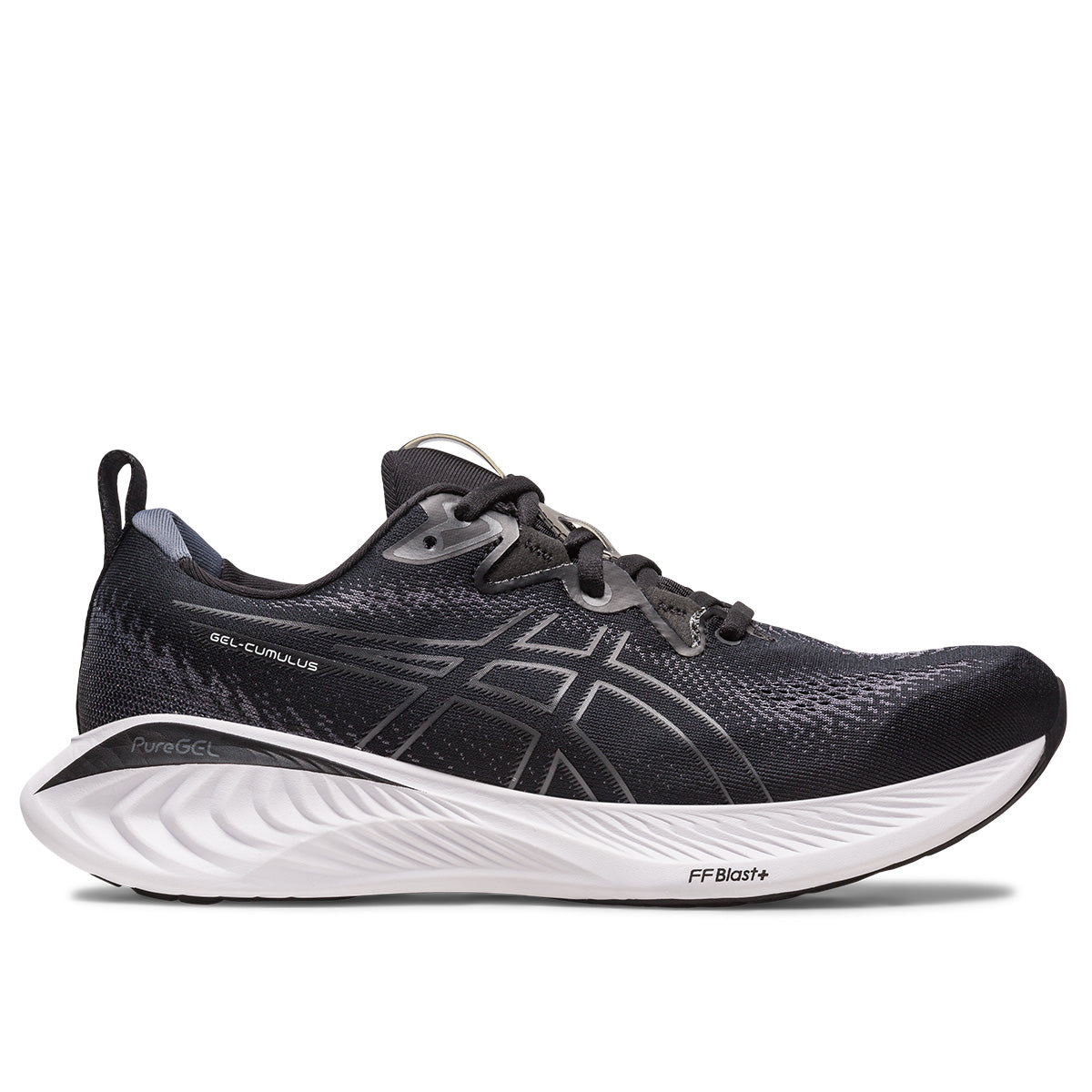 Asics Gel Cumulus 25 Men Black Carrier Grey נעלי אסיקס קומולוס לגברים