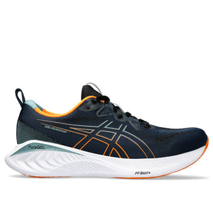 Asics Gel Cumulus 25 Men Blue Bright Orange נעלי אסיקס קומולוס לגברים