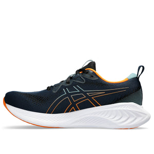 Asics Gel Cumulus 25 Men Blue Bright Orange נעלי אסיקס קומולוס לגברים