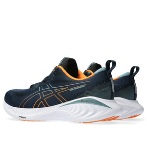 Asics Gel Cumulus 25 Men Blue Bright Orange נעלי אסיקס קומולוס לגברים