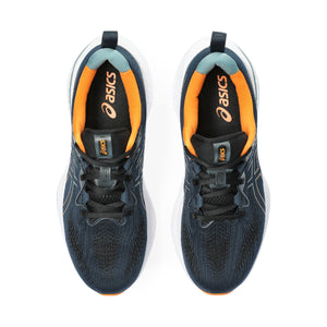 Asics Gel Cumulus 25 Men Blue Bright Orange נעלי אסיקס קומולוס לגברים