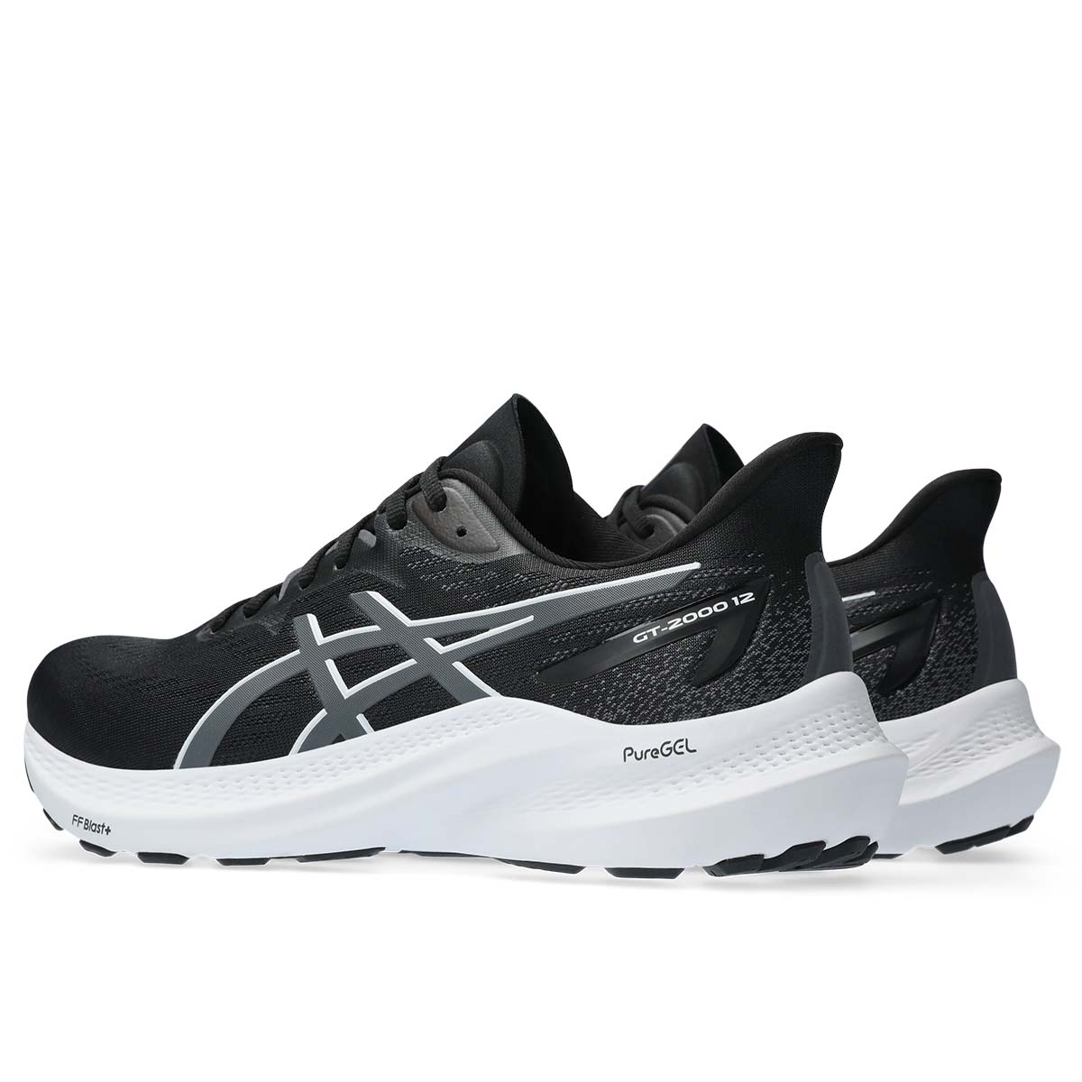 Asics GT 2000 12 2E Men Black Carrier Grey נעלי אסיקס לגברים רחבות