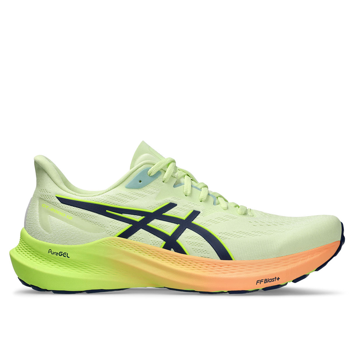 Asics GT 2000 12 Men Cool Matcha Blue Expanse נעלי אסיקס לגברים