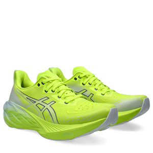 Asics Novablast 4 Men Safety Yellow Cool Grey נובה בלאסט 4 לגברים