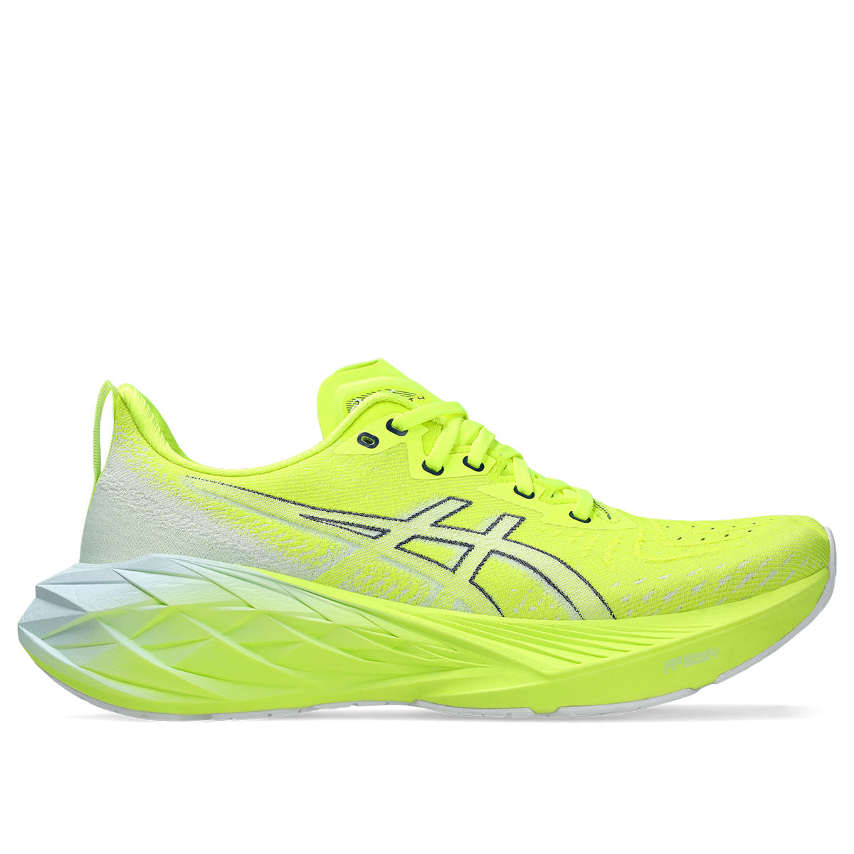 Asics Novablast 4 Men Safety Yellow Cool Grey נובה בלאסט 4 לגברים