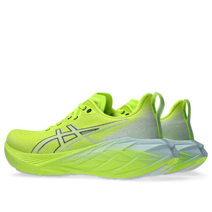 Asics Novablast 4 Men Safety Yellow Cool Grey נובה בלאסט 4 לגברים