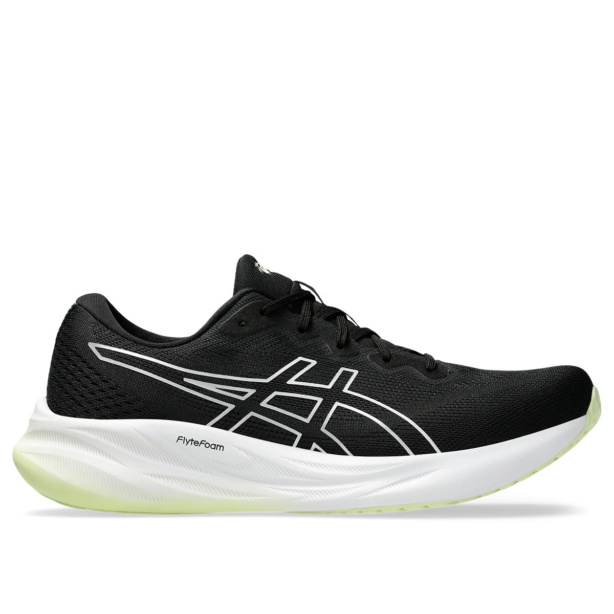 Asics Gel Pulse 15 Men Black Pure Silver נעלי ג'ל פולס לגברים