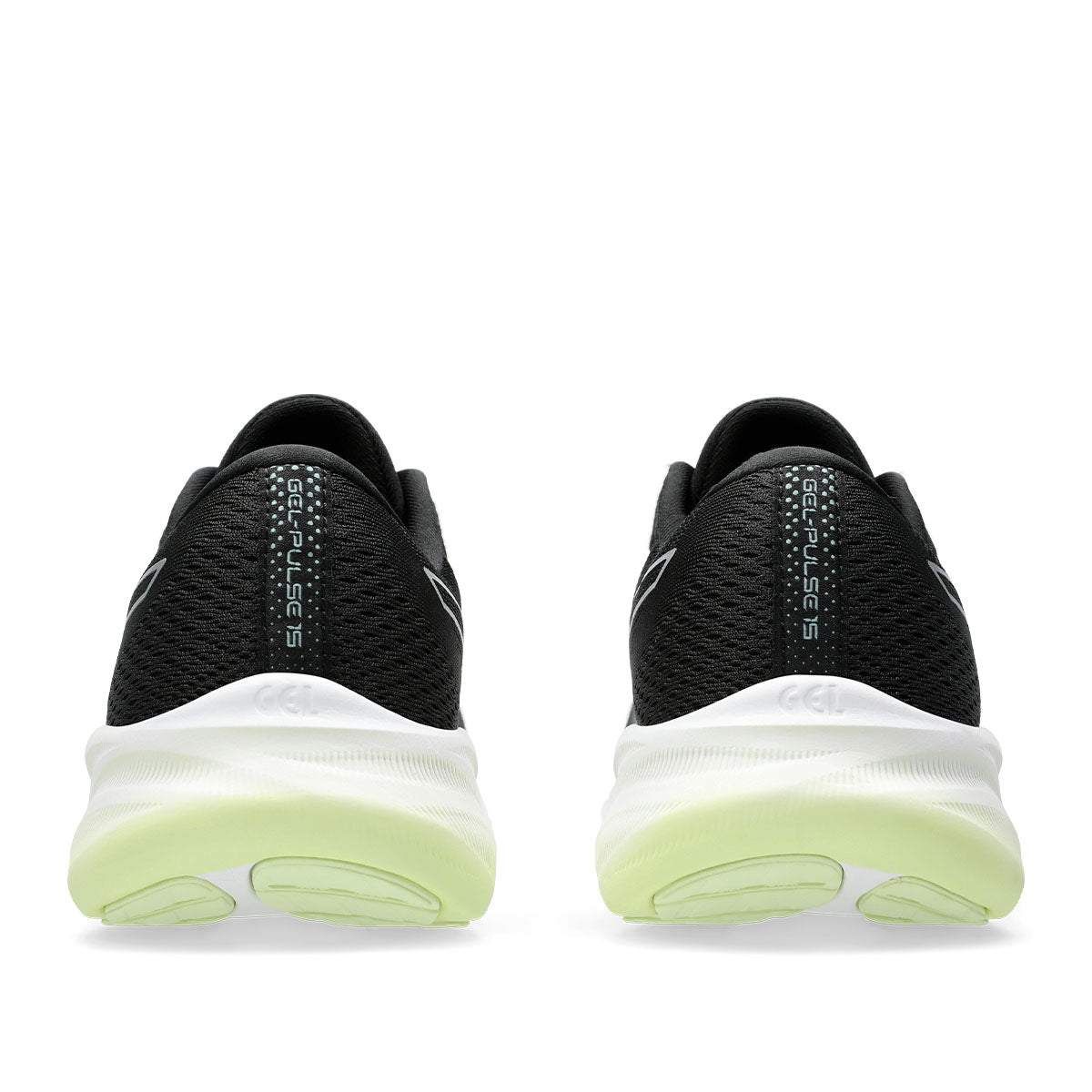 Asics Gel Pulse 15 Men Black Pure Silver נעלי ריצה ג'ל פולס לגברים