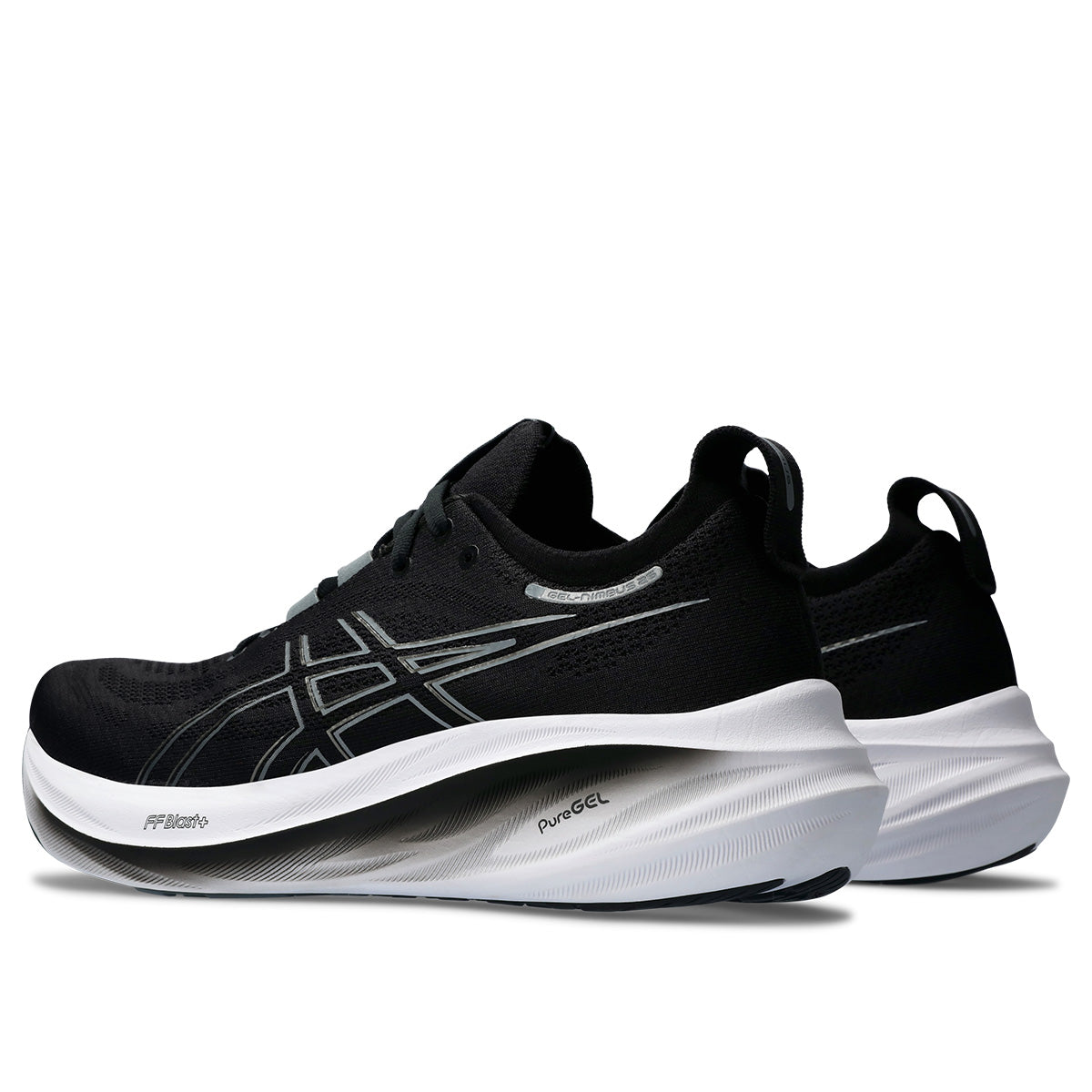 Asics Gel Nimbus 26 Men Black Grey ג'ל נימבוס 26 לגברים
