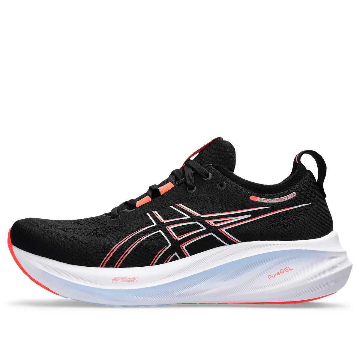 Asics Gel Nimbus 26 Men Black True Red ג'ל נימבוס 26 לגברים