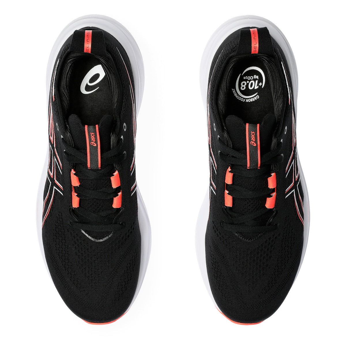 Asics Gel Nimbus 26 Men Black True Red ג'ל נימבוס 26 לגברים