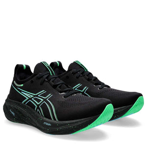 Asics Gel Nimbus 26 Men Black Soothing Sea ג'ל נימבוס 26 לגברים