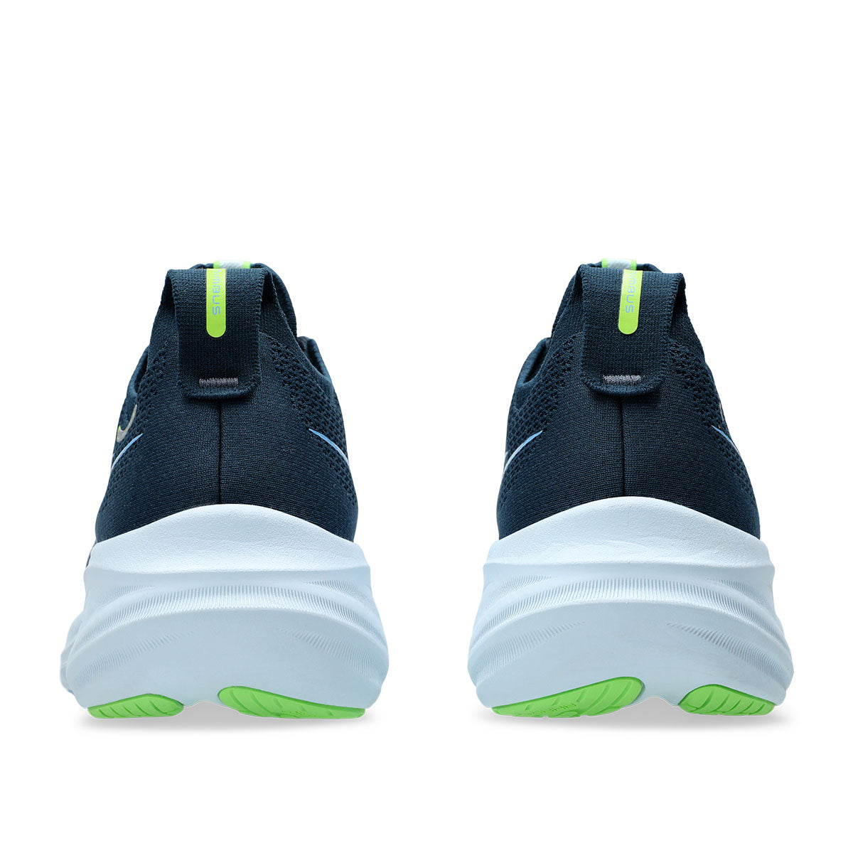 Asics Gel Nimbus 26 Men Blue Lime ג'ל נימבוס 26 לגברים