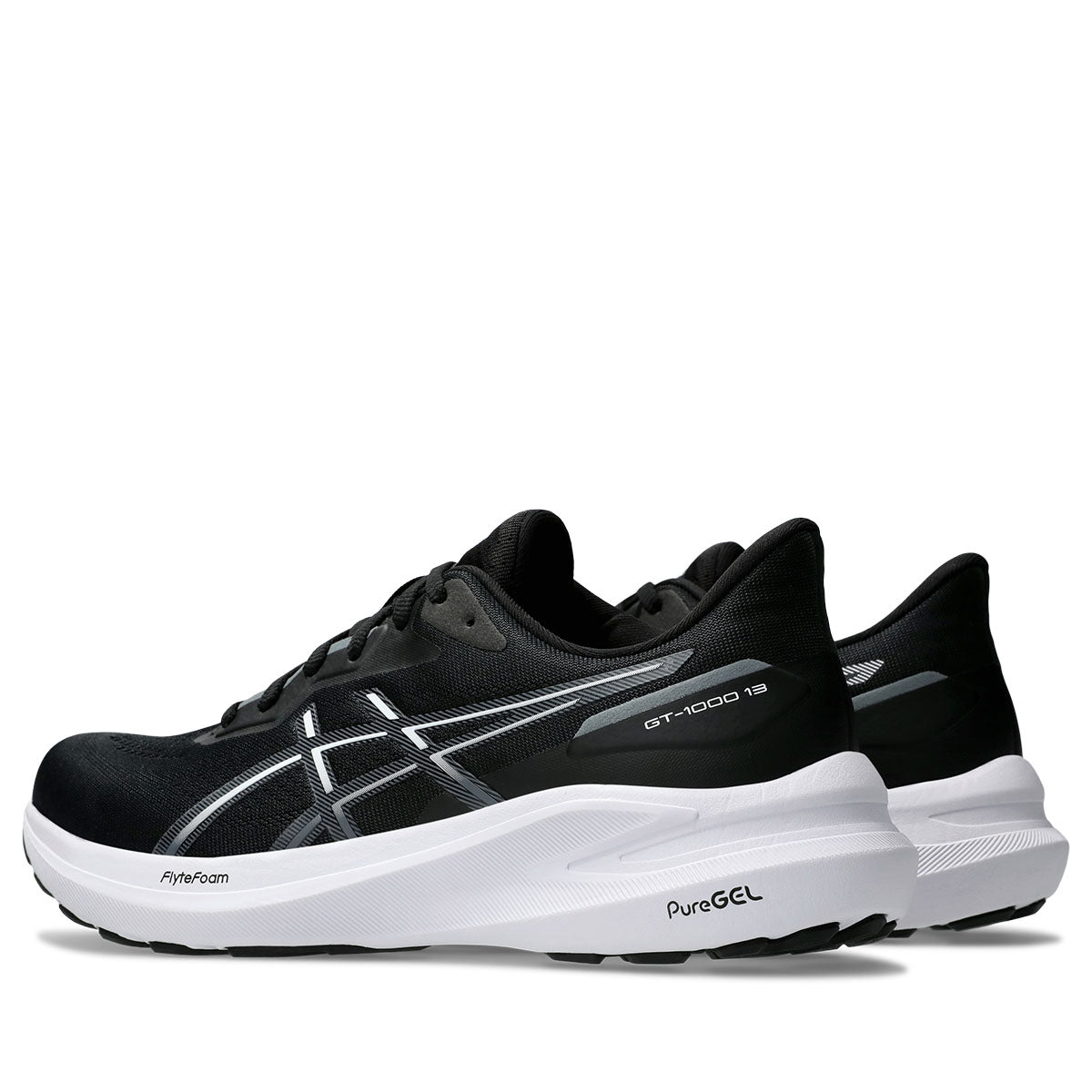 Asics GT 1000 13 Men Black Aquarium נעלי ריצה לגברים