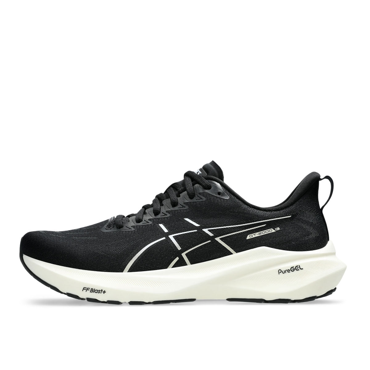 Asics GT 2000 13 Men 2E Black White נעלי ריצה רחבות לגברים