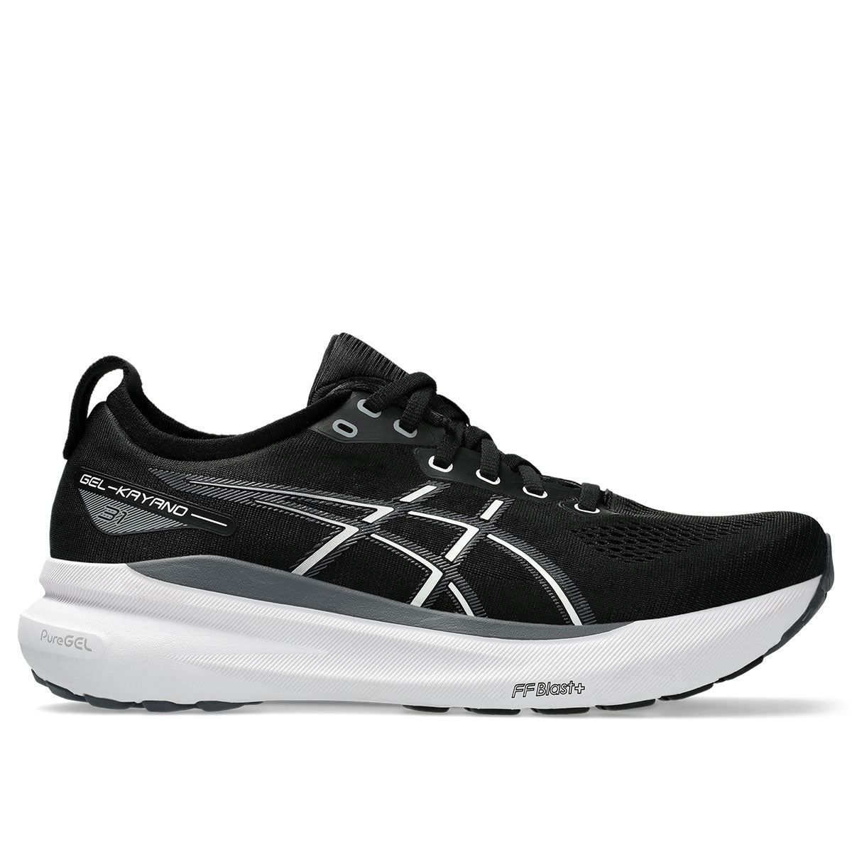 Asics Gel Kayano 31 Men Black White נעלי אסיקס ג'ל קיאנו 31 לגברים