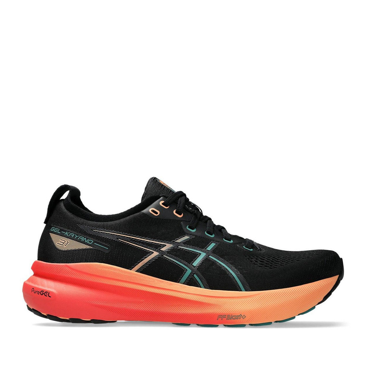 Asics Gel Kayano 31 Men Black Rainy Lake נעלי ריצה ג`ל קיאנו 31 לגברים