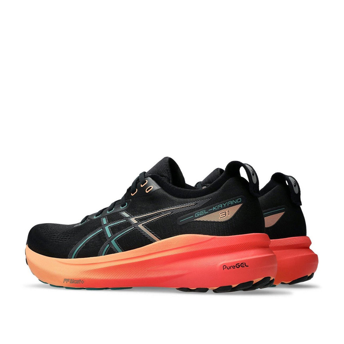 Asics Gel Kayano 31 Men Black Rainy Lake נעלי ריצה ג`ל קיאנו 31 לגברים
