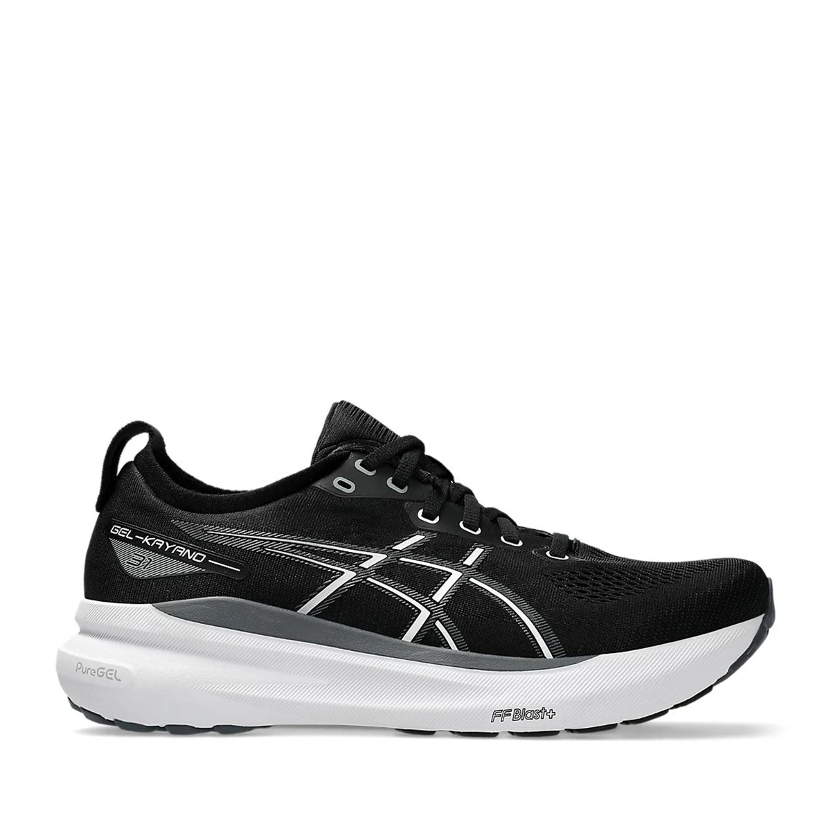 Asics Gel Kayano 31 (4E) Men Black white אסיקס קיאנו 31 רחבות במיוחד לגברים