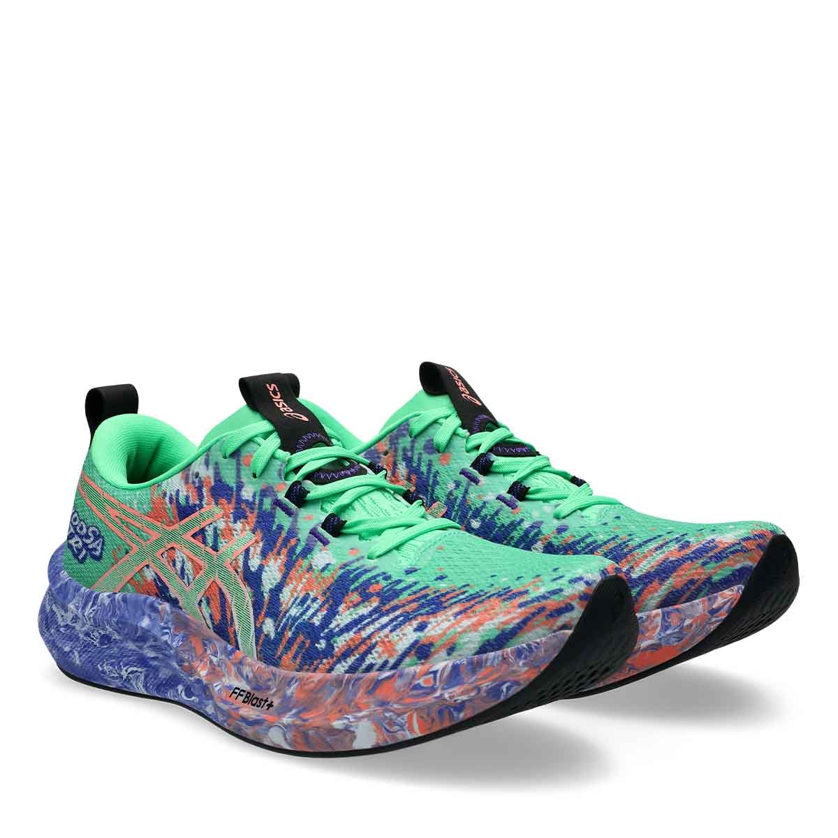 Asics Noosa Tri 16 Men Vital Green Cobalt Burst נעלי ריצה נוסה טרי 16 לגברים