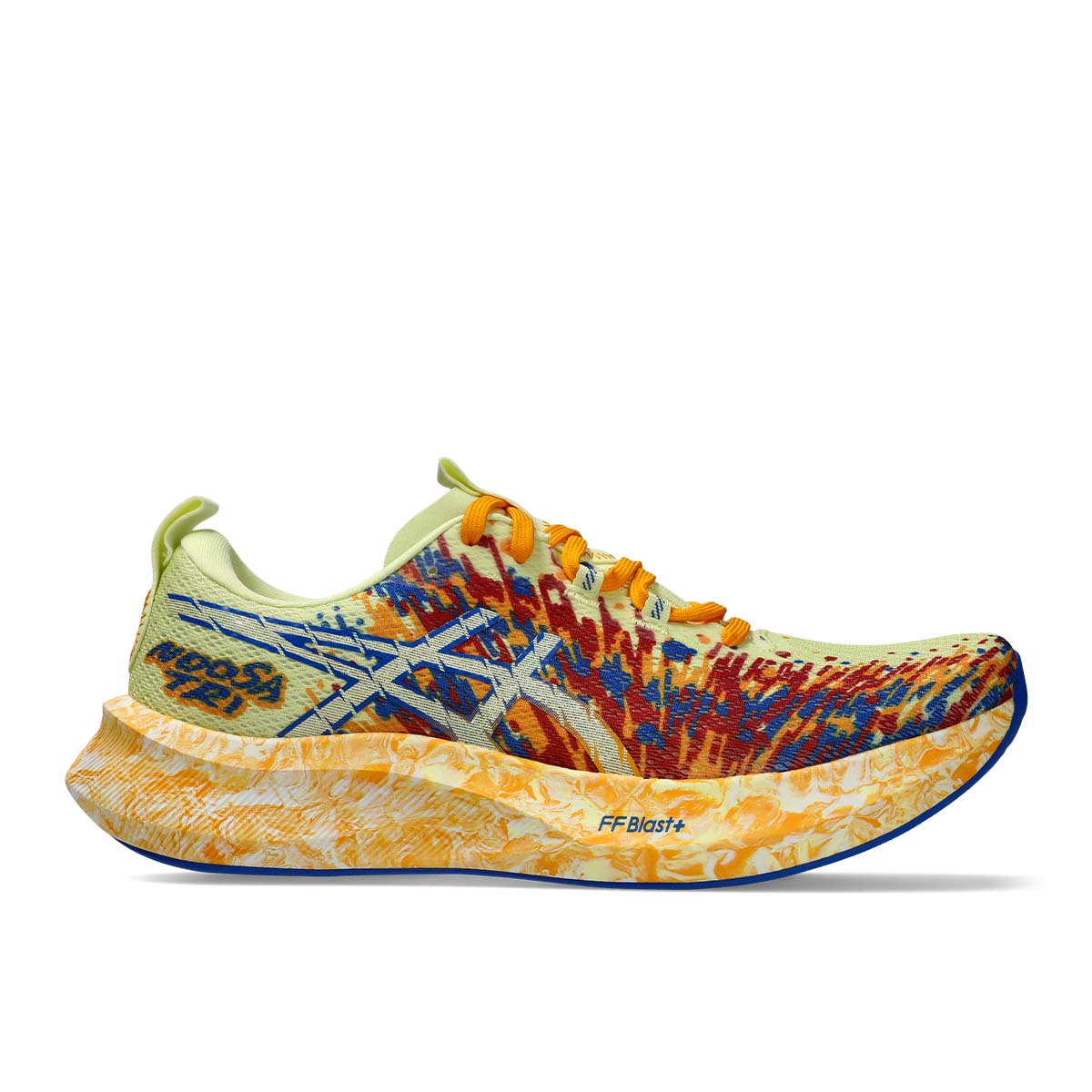 Asics Noosa Tri 16 Men Huddle Yellow Illusion Blue נעלי אסיקס נוסה טרי 16 לגברים
