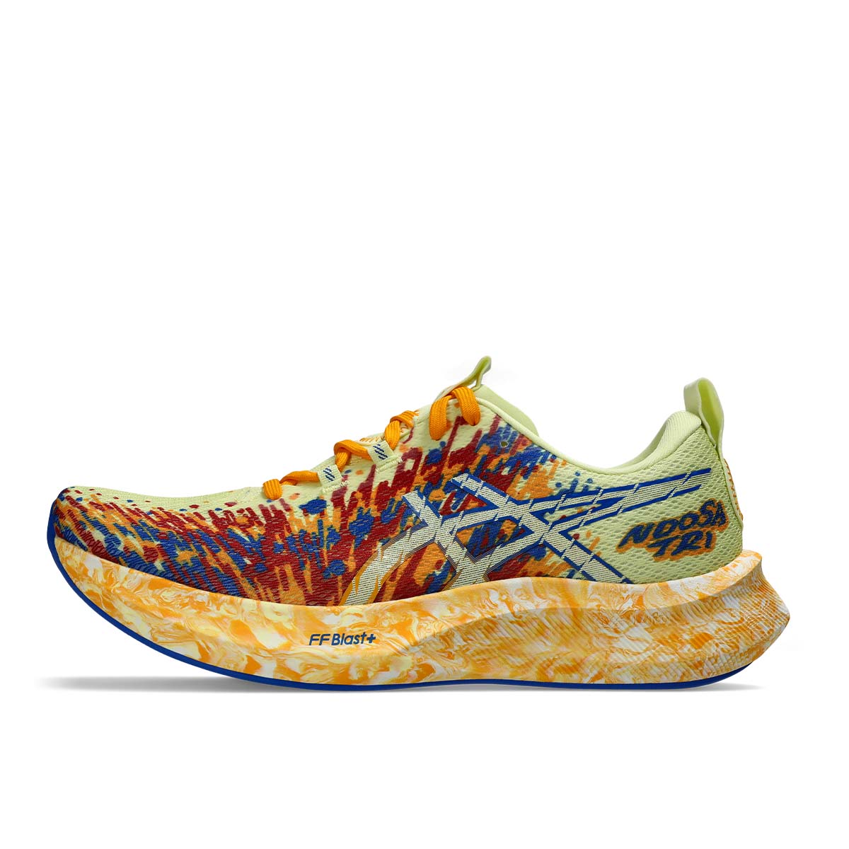 Asics Noosa Tri 16 Men Huddle Yellow Illusion Blue נעלי אסיקס נוסה טרי 16 לגברים