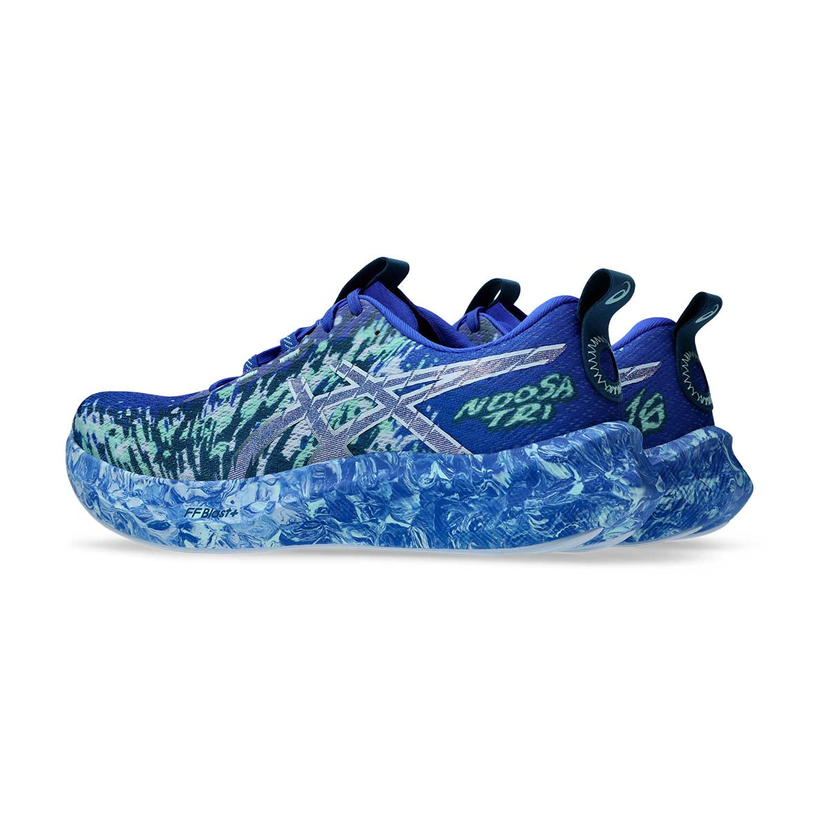 Asics Noosa Tri 16 Men Neon Blue Illuminate Mint נעלי ריצה נוסה טרי לגברים