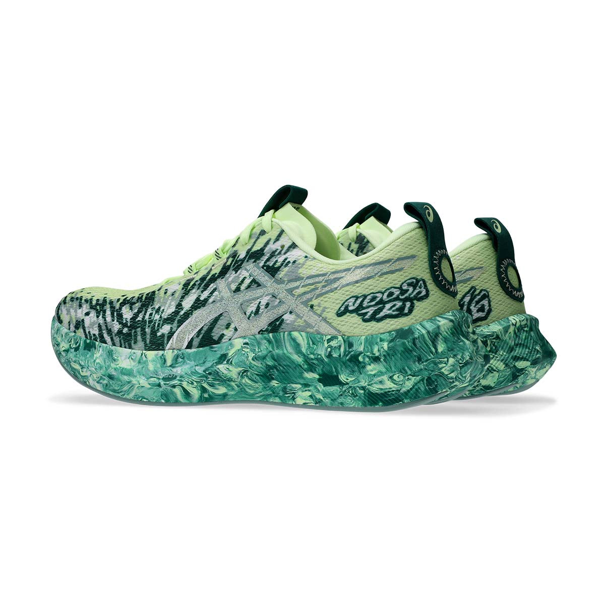 Asics Noosa Tri 16 Men Illuminate Yellow Jewel Green נעלי ריצה נוסה טרי לגברים