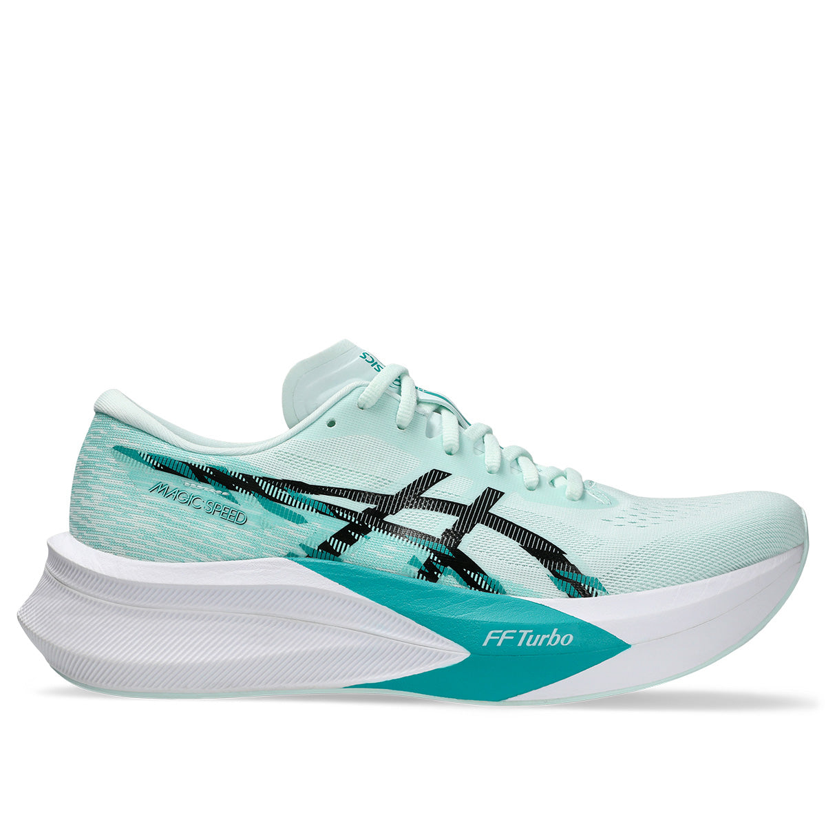 Asics Magic Speed 4 Men Soothing Sea Black נעלי מג'יק ספיד 4 לגברים