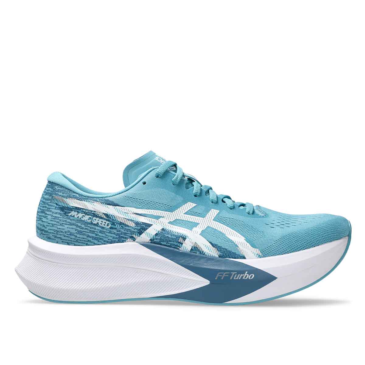 Asics Magic Speed 4 Men Stillwater White נעלי ריצה מג`יק ספיד 4 לגברים