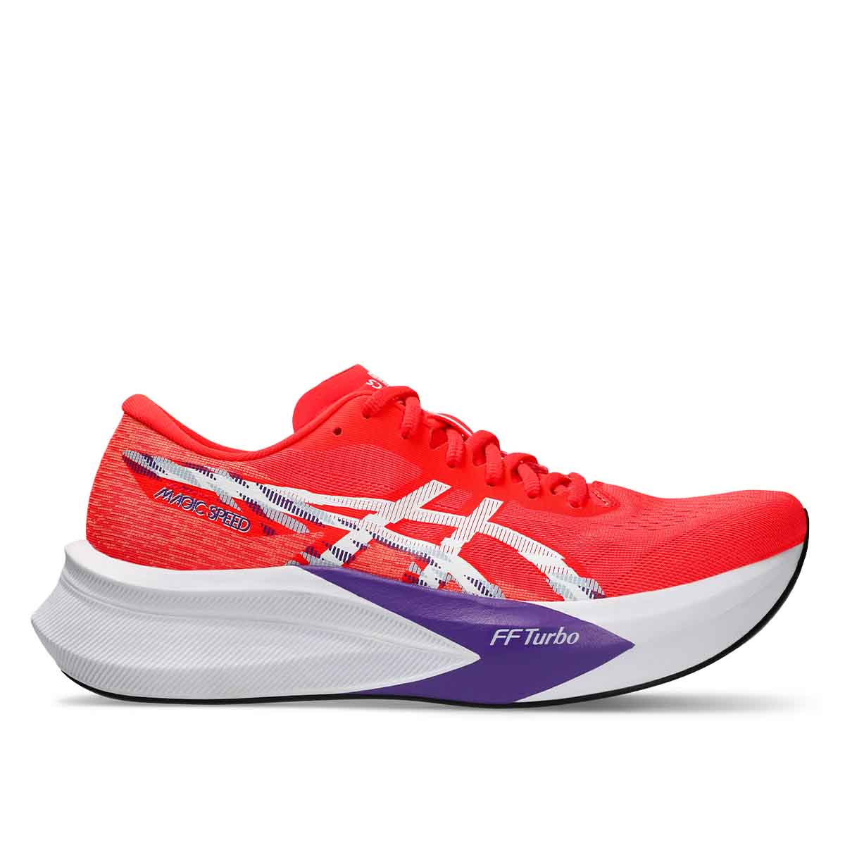 Asics Magic Speed 4 Men Flash Red White נעלי ריצה מג`יק ספיד 4 לגברים
